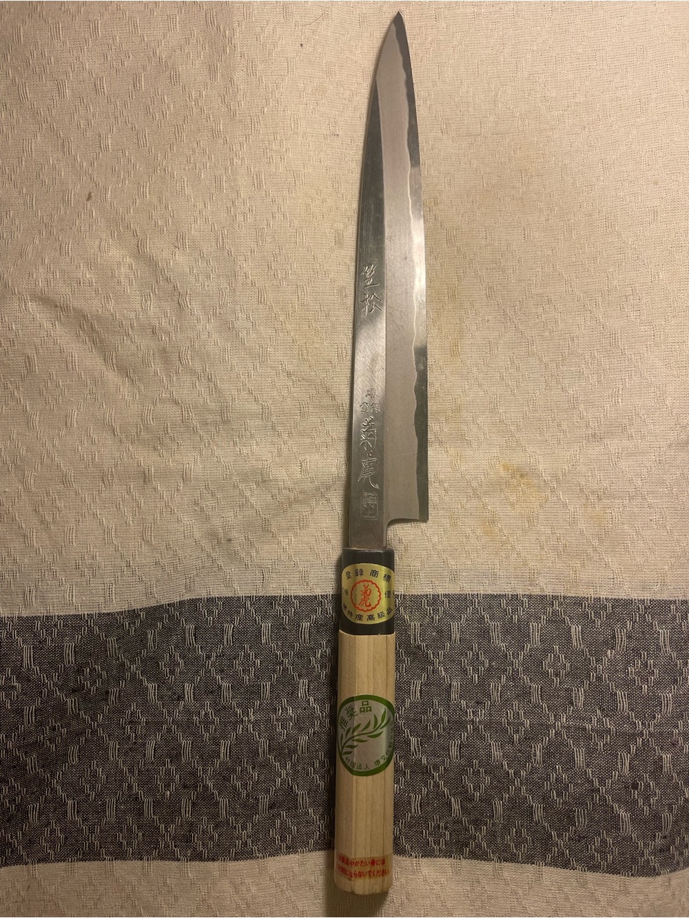 Japanese Yanagiba Knife 210mm Sakai Kikutora 堺菊虎 特上  kitchen knife